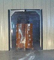 Flexible swing doors 